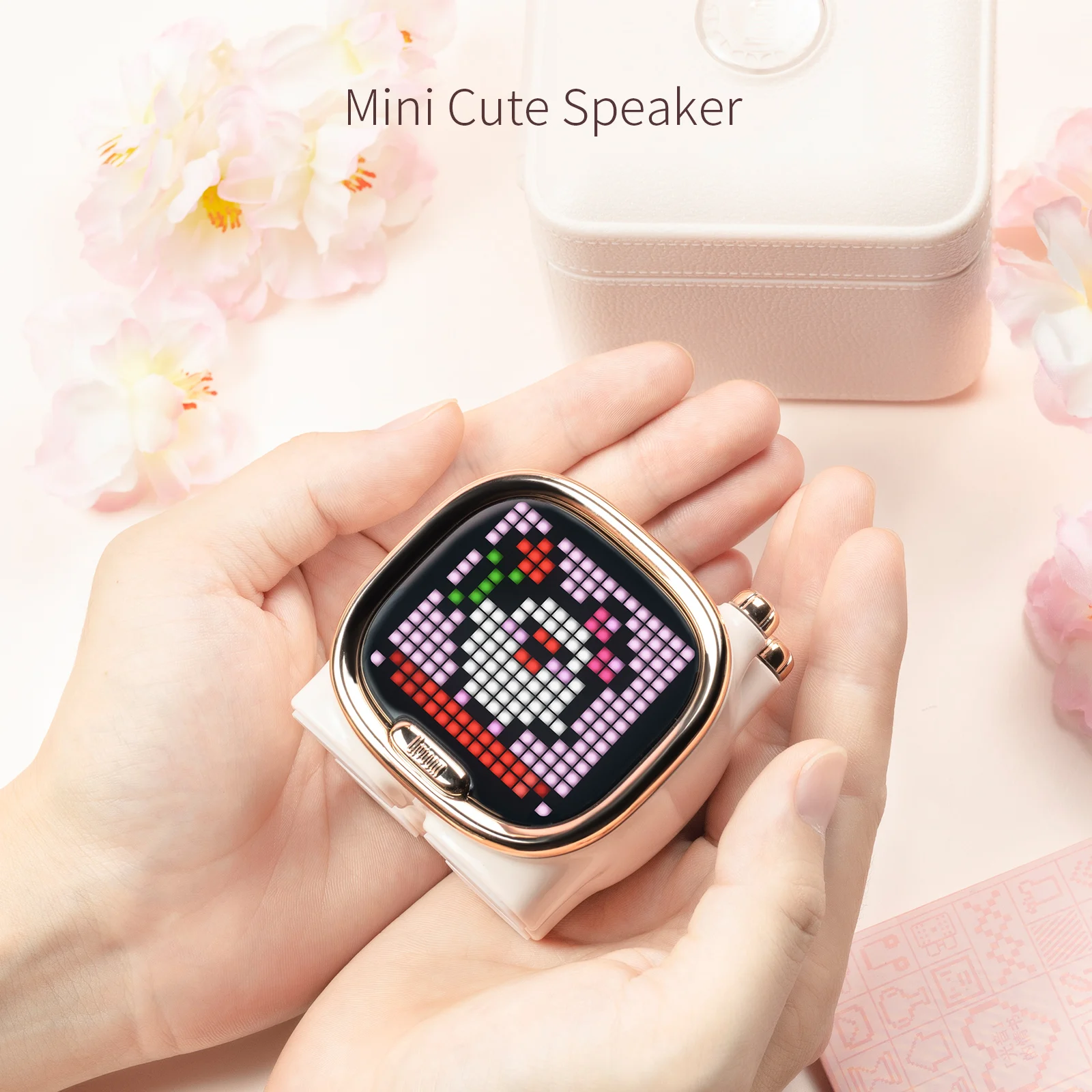 Divoom Zooe Pixel Art Bluetooth-динамик портативная мини-музыка милая Беспроводная настольная