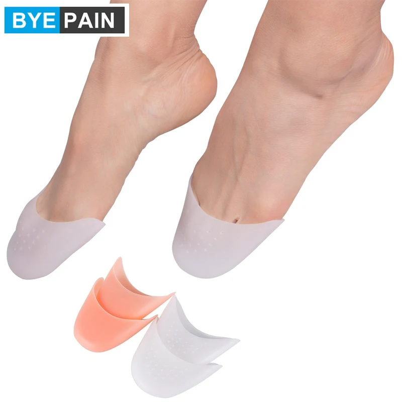 

1Pair BYEPAIN Foot Care Soft Silicone Gel Pointe Ballet Dance Shoe Toe Pads Toe Protector with Breathable Hole