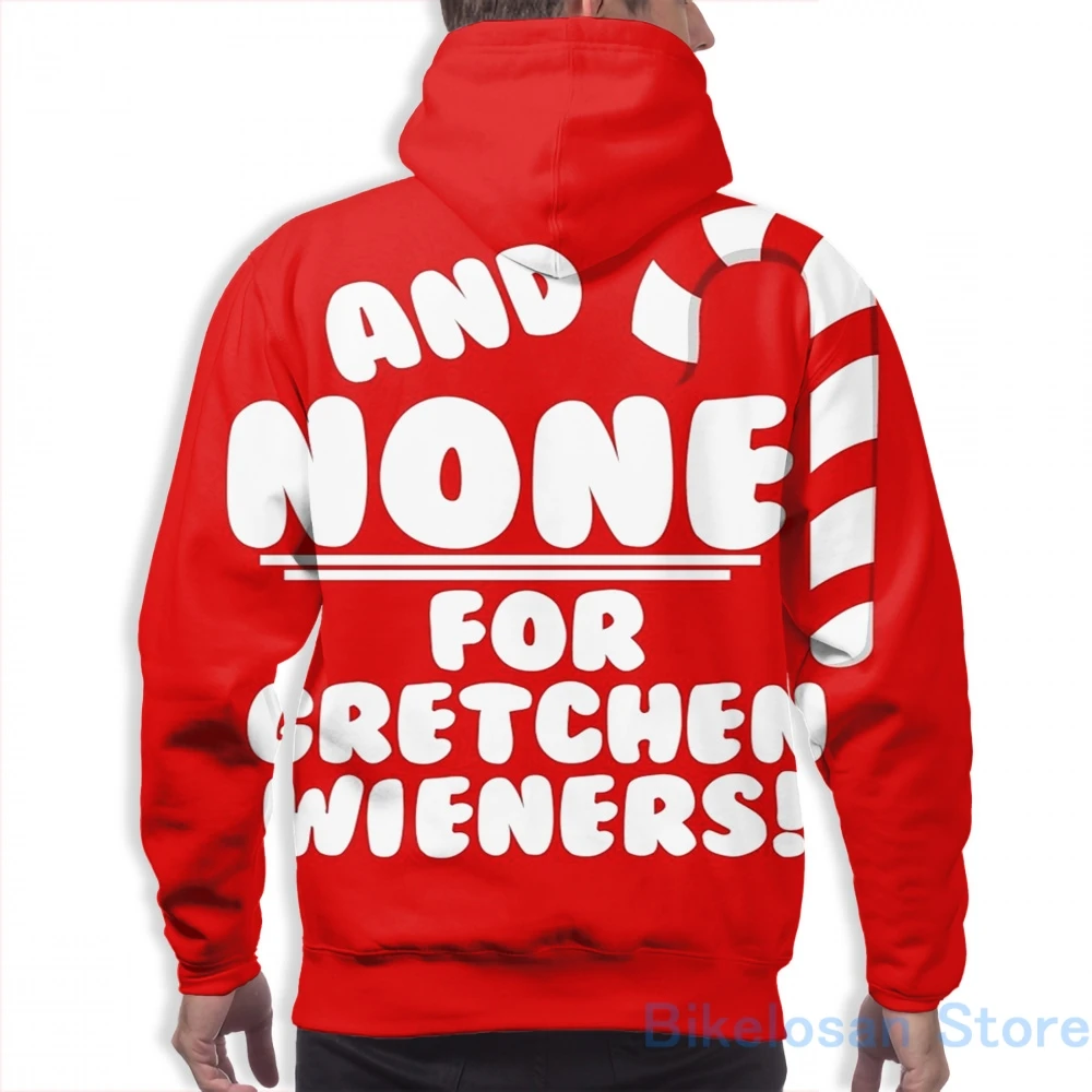 Мужские толстовки свитшоты для женщин забавные и не резаков Gretchen! -Повседневная