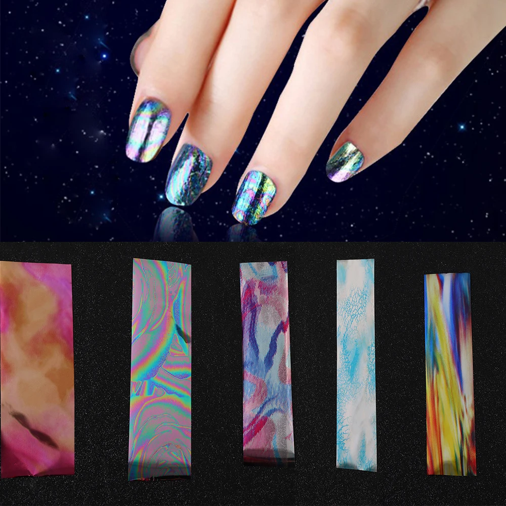 Звездная оболочка шаблон симфония разбитое стекло переводная фольга бумага