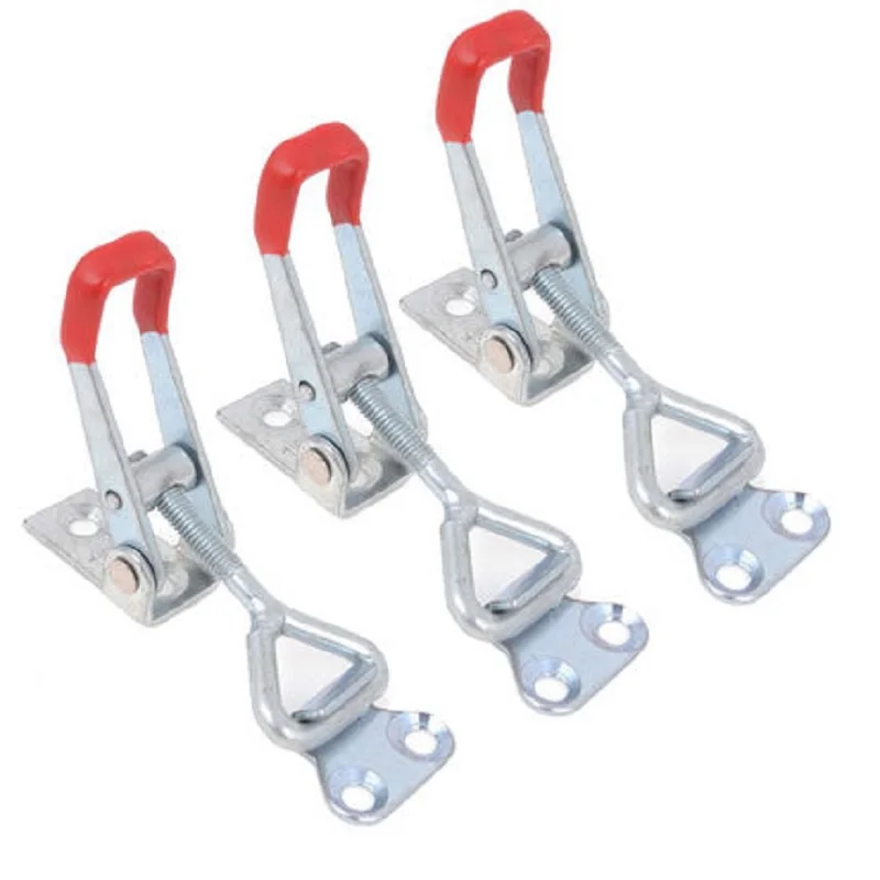 Adjustable GH-4001 Universal Quick Metal 100Kg 220 Lbs Hold Holding Capacity Latch Hand Tool Toggle Clamp | Обустройство дома