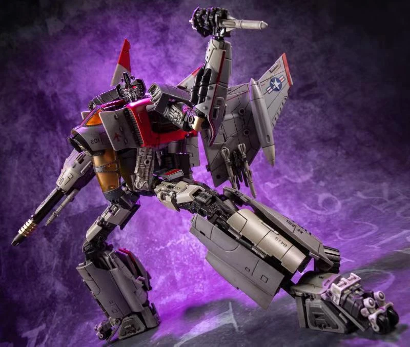 Экшн фигурка Thunder Warrior SX01 SX 01 02 Soundwave Blitzwing Plane с светильник кой Triplechanger G1 SPL55|Игровые