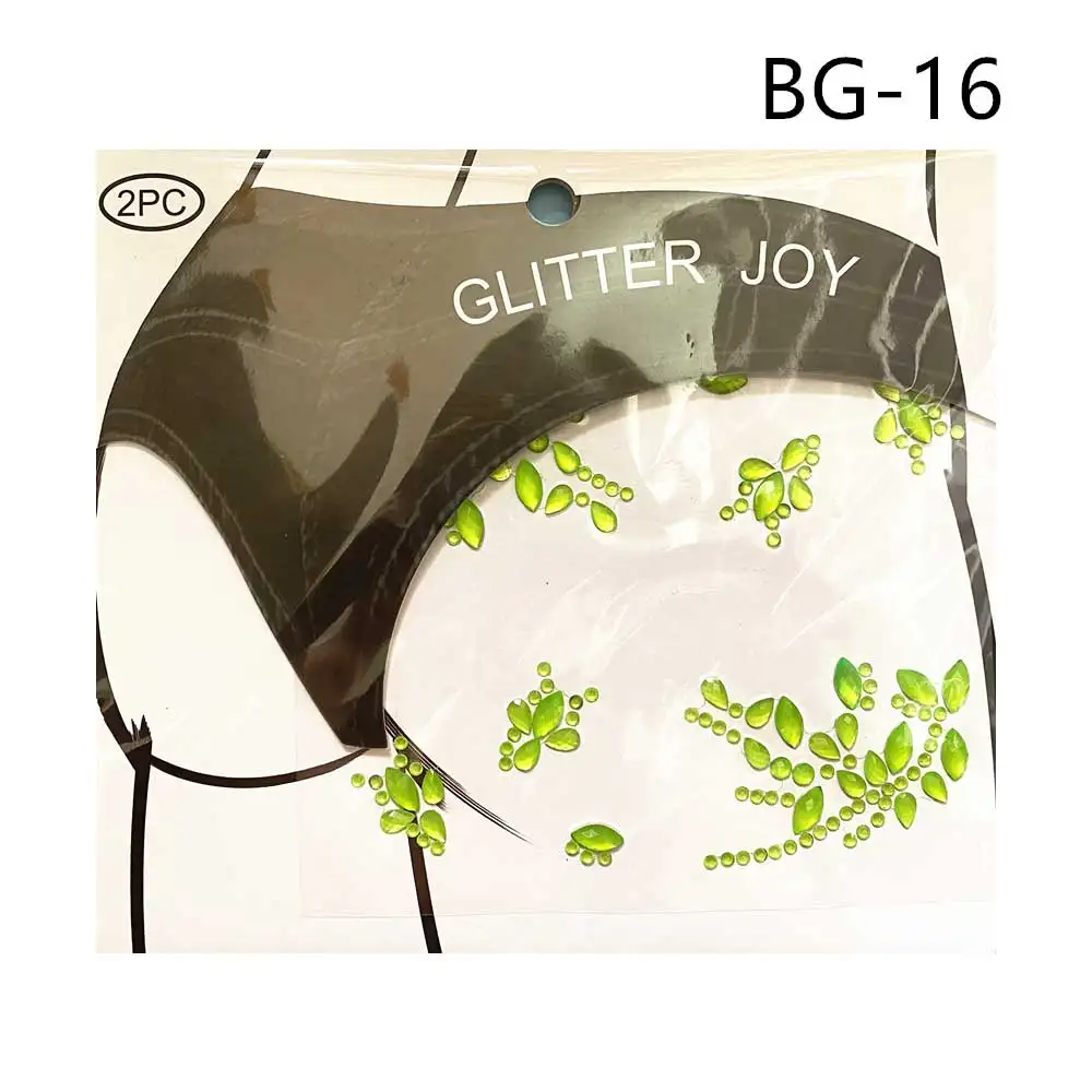 Самостоятельная бренд большой попой наклейки с изображением драгоценных камней