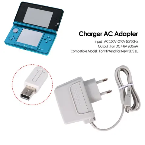 Зарядное устройство адаптер переменного тока для 3DS XL LL для DSi 2DS 3DS адаптер переменного тока