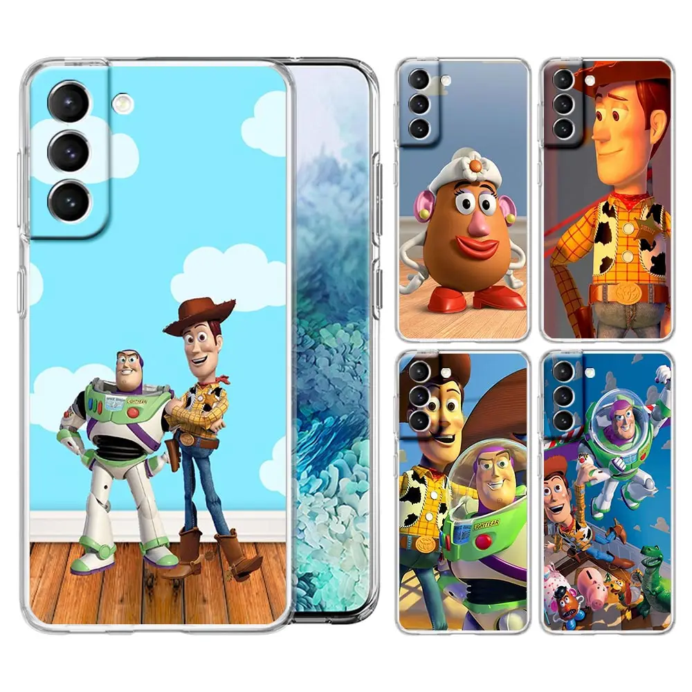 

Чехол «История игрушек» для Samsung Galaxy S10 S20 Plus S21 S20 Ultra S20 S21 FE 5G S10 Lite, прозрачный мягкий чехол