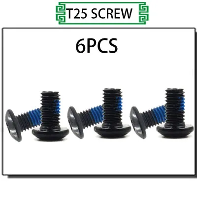 T25 SCREW Велосипед vxm плавающие дисковые тормоза поплавок/сверхлегкий MTB велосипедные тормозные колодки с шестью отверстиями дисковые роторы 140/160/180/203 мм Запчасти для велосипедов - Цвет: T25 SCREW