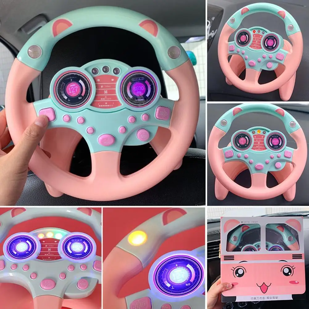 

Kids Toys Musical Instrument Children Educational Toys For Baby Electronic Music Toys Steering Wheel Vocal Toys Co toys