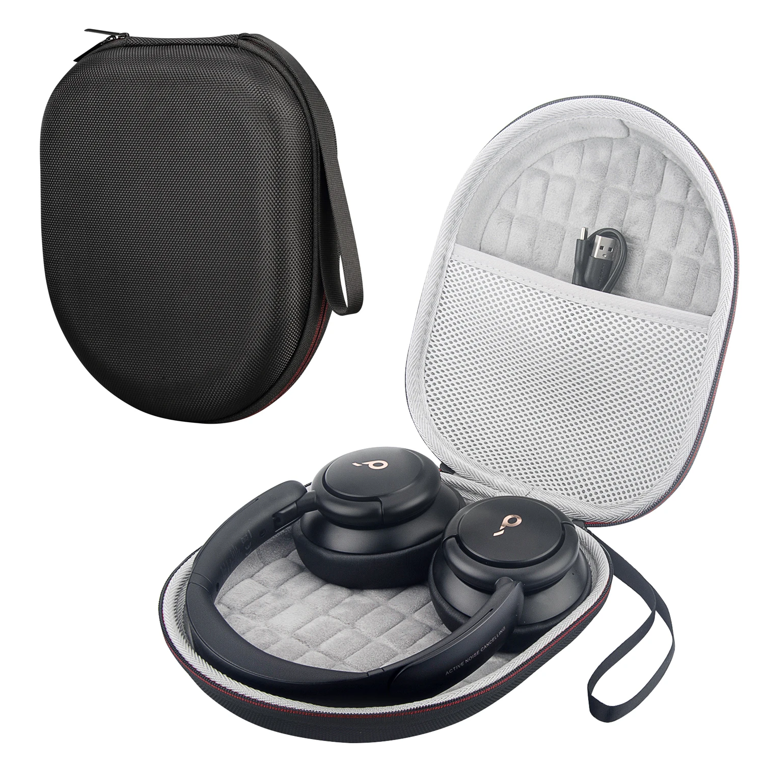 Жесткий Дорожный Чехол ZOPRORE из ЭВА для хранения чехол Anker Soundcore Life Q30 гибридные