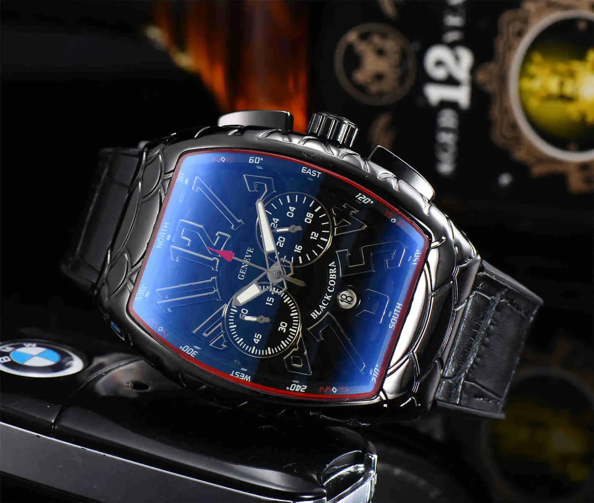 

Instant sell-through fashionable leisure trend Fine Quartz Watch