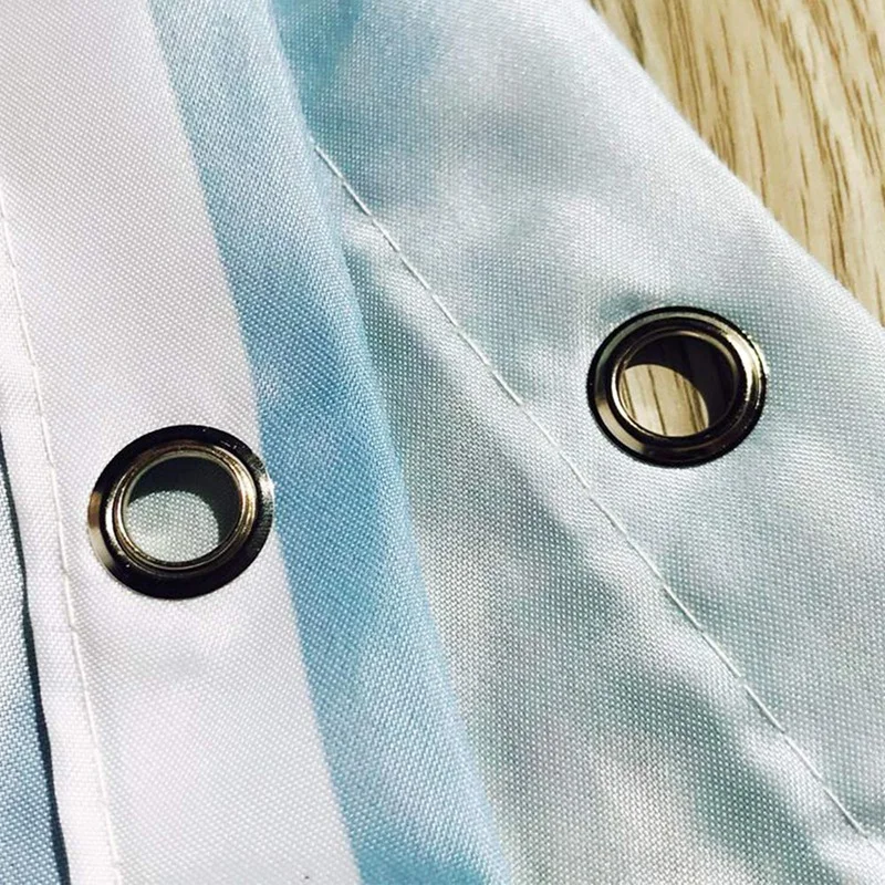 4 шт./компл. набор штор для душа с ковриками и аксессуарами принтом полный