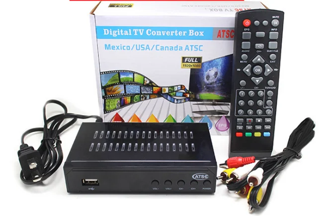 ТВ приставка с цифровым приставкой ресивер США Канада мексиканка ATSC Цифровое