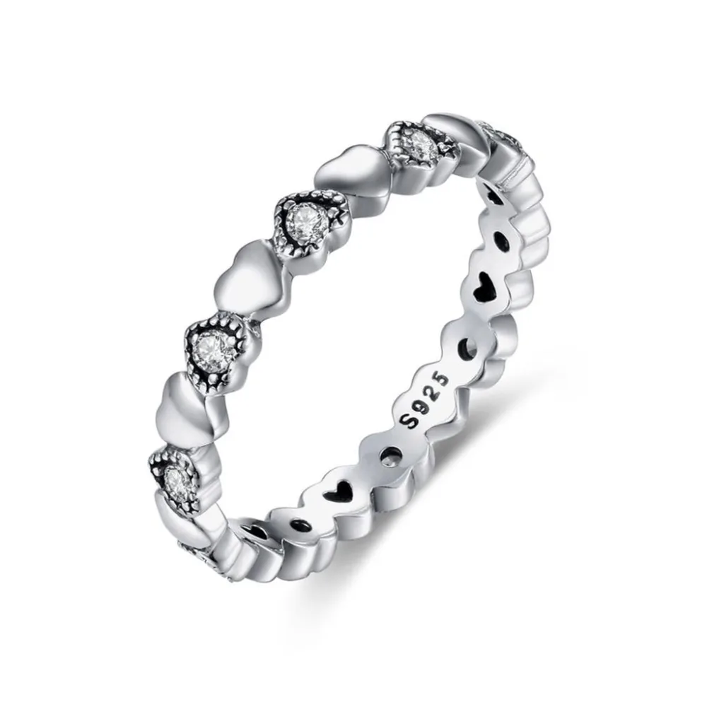 Женское кольцо с бантом Kaletine черное из стерлингового серебра 925 пробы бантиком