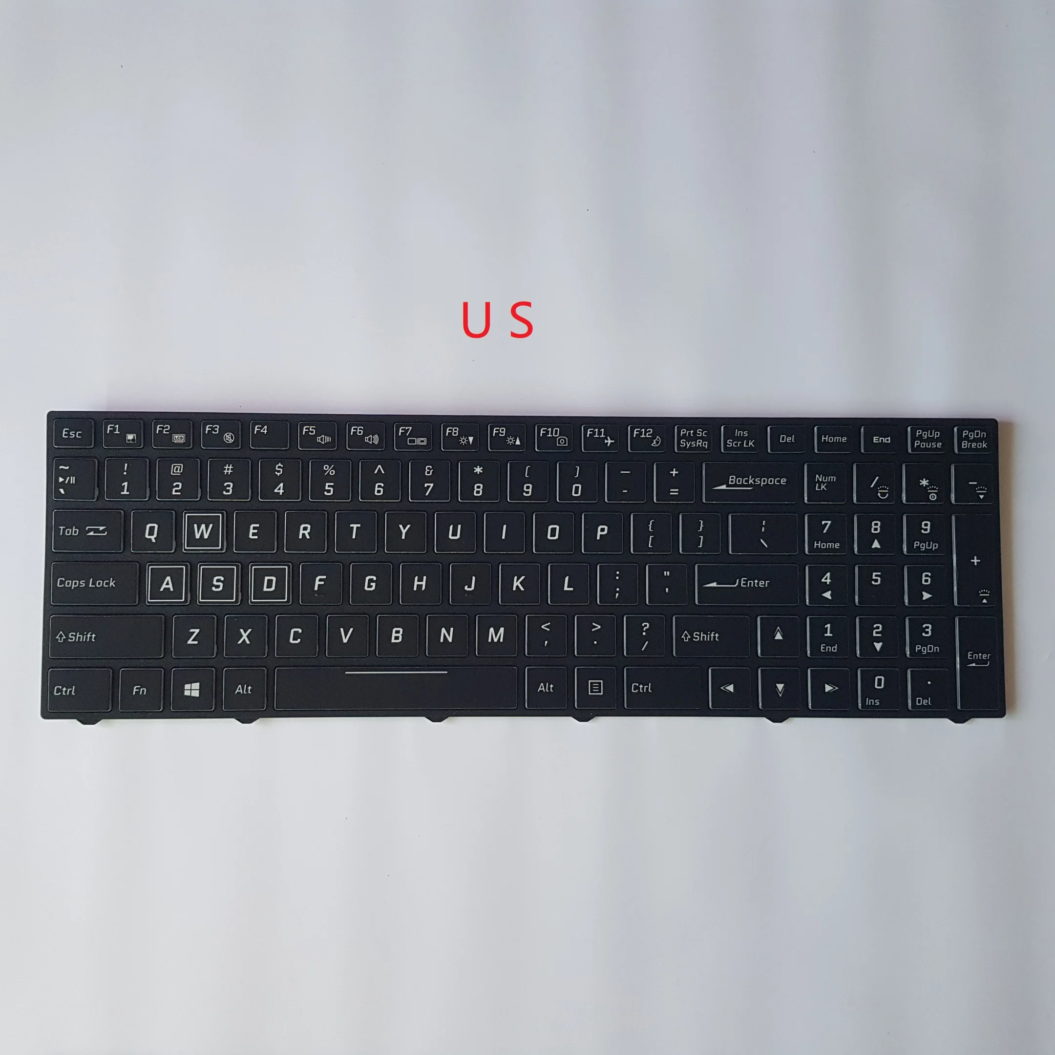 Английская Французская клавиатура с подсветкой для CLEVO N850 P950 P955 N950 N957 N855 CVM15F26F0J430E