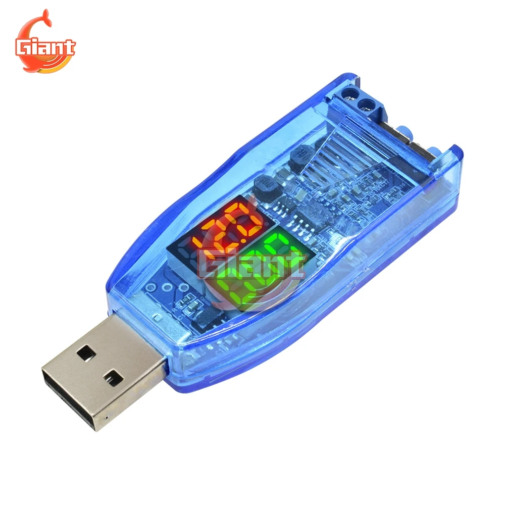 DC-DC 5V to 1.0V-24V USB Step Up/ Down Power Supply Module Adjustable Voltage Regulator Adapter Boost Buck Converter 9V 12V 24V |