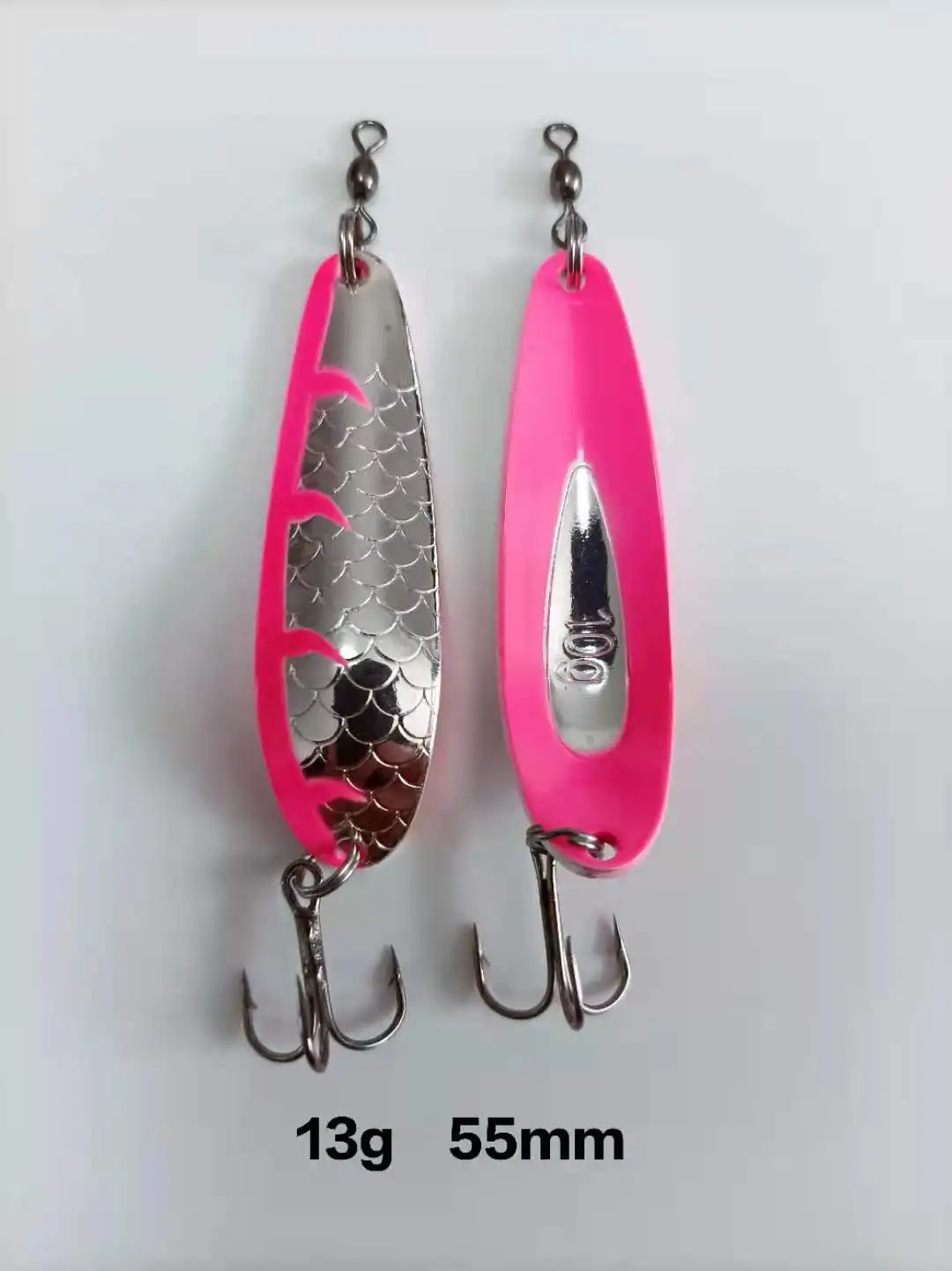 Рыболовная приманка рыболовные медная блесна снаружи с серебряным покрытием