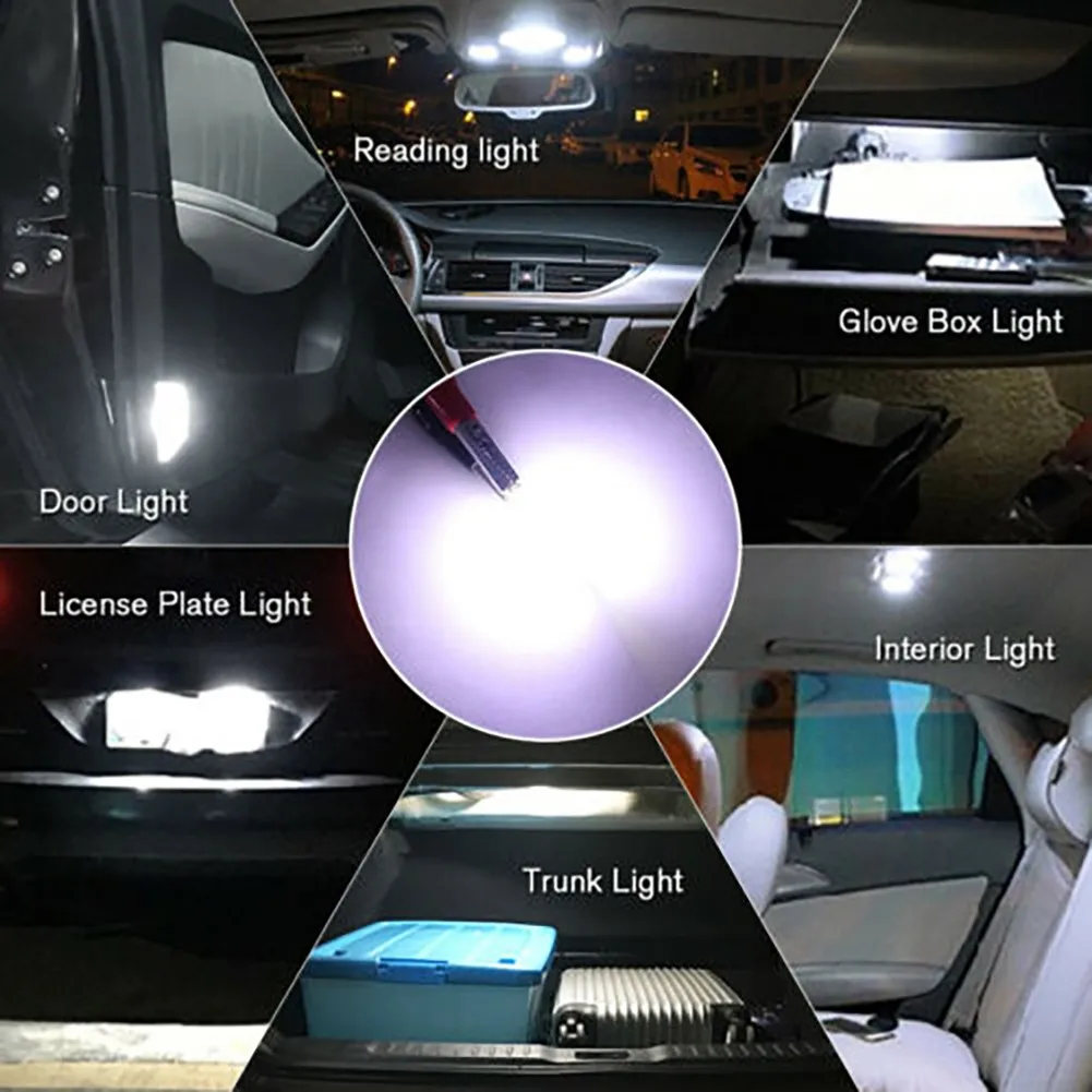 

Dome LED Bulbs T10 High Bright Interior License Plate Light Map Reading