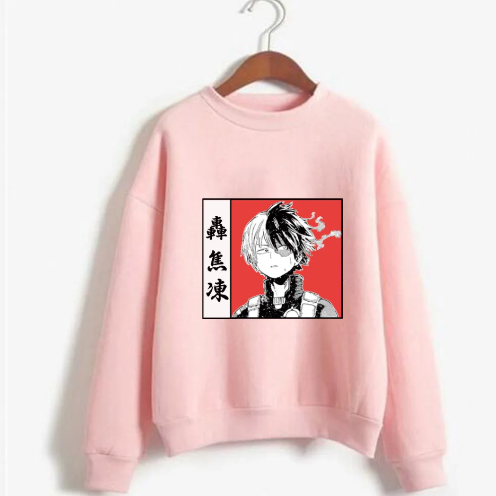 

Anime My Hero Academia Hoodie Fashion Round Neck Loose Casual Spring and Autumn