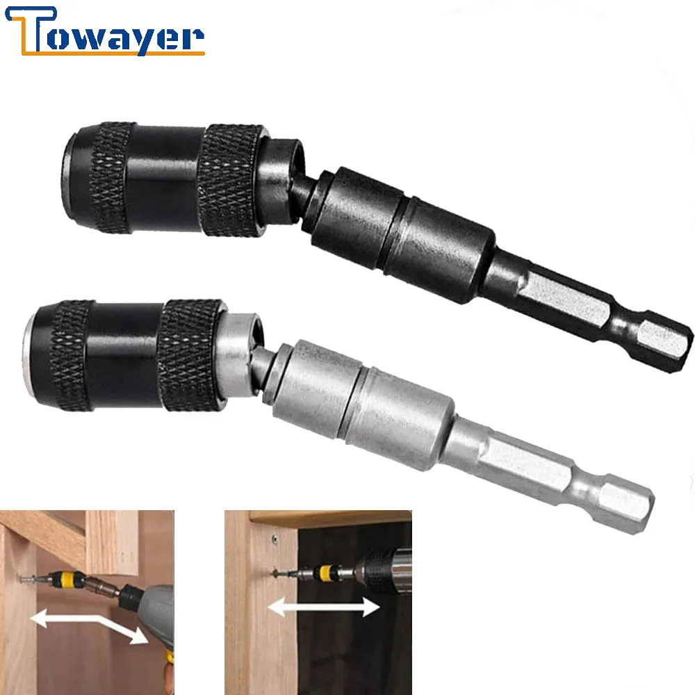 

1/4 "Hex Magnetic Drill Bit Durable Locking Screwdriver Bit Quick Change Holder Power Tools Drive Guide Woodworking Tools