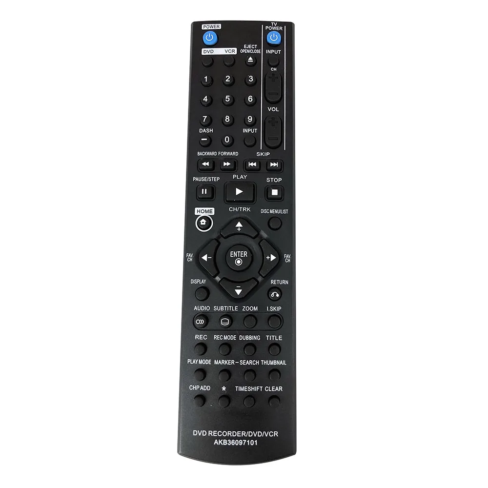 Новая Замена для LG DVD рекордер VCR пульт дистанционного управления AKB36097101 RC897T RC397HM