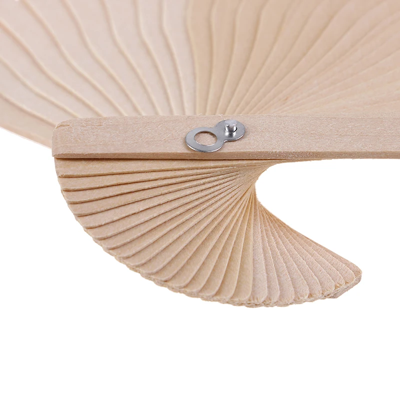 

1PCS Chinese Japanese Folding Fan Original Wooden Hand Flower Bamboo Pocket Fan For Home Decor Decoracion Fiestas