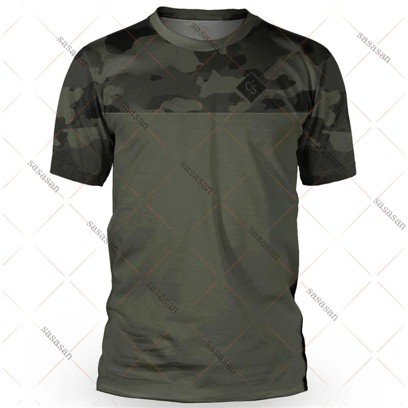 Свободный Камуфляжный свитшот для езды по бездорожью с длинными рукавами