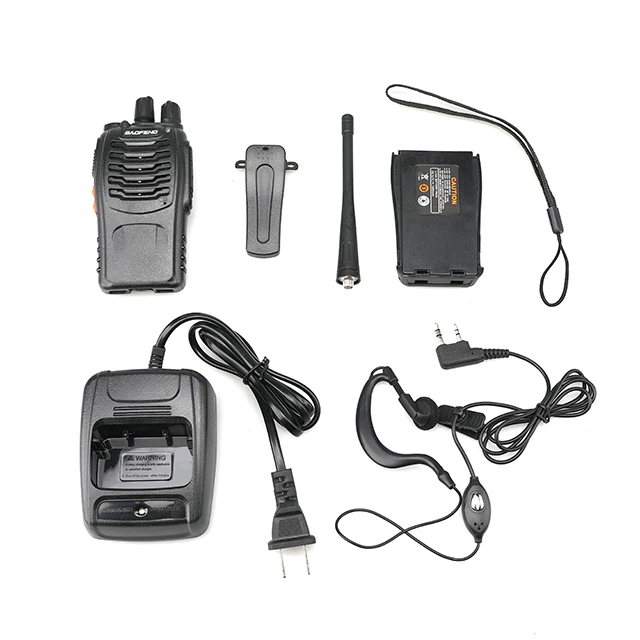 

2Pcs/lot Baofeng BF-888S Mini Walkie Talkie set bf-888s Portable USB Charge Handheld Two Way Ham Radio hunting hiking