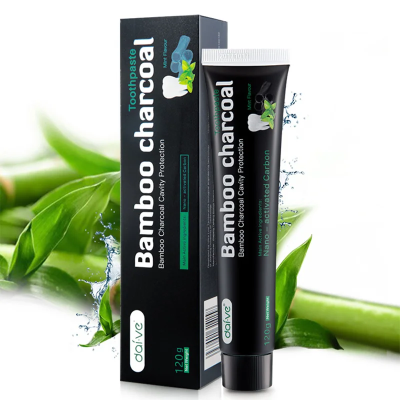 New Hot Activated Charcoal Teeth Whitening Toothpaste Natural Black Mint Flavor Herbal 120g SMR88 | Красота и здоровье