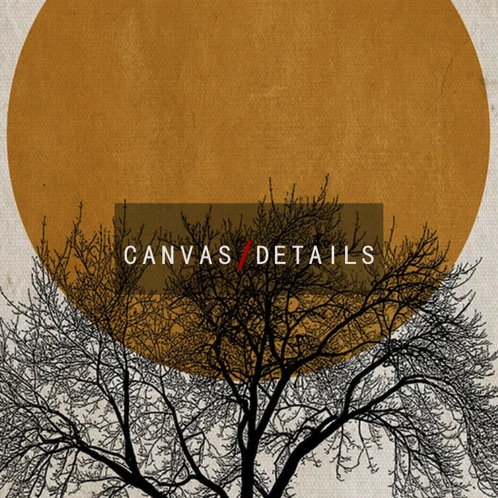 Настенная Картина на холсте с изображением зимнего утра простые скандинавские