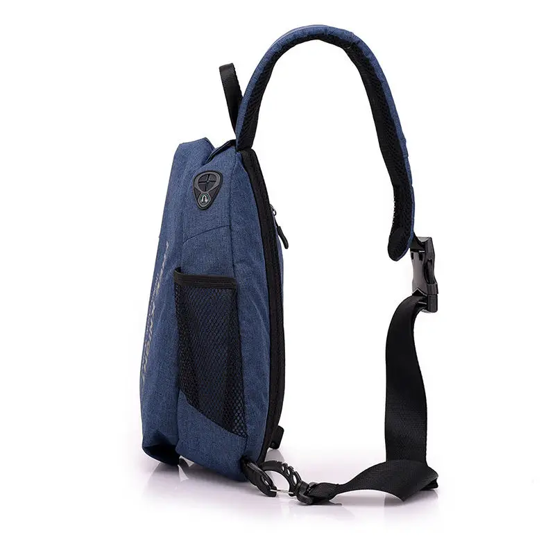 Merk Borst Bag Gym Fitness Sport Rugzakken Rugzak Camping Wandelen Tassen mannen Schooltas Schouder Sling Waterroof Chest Bag
