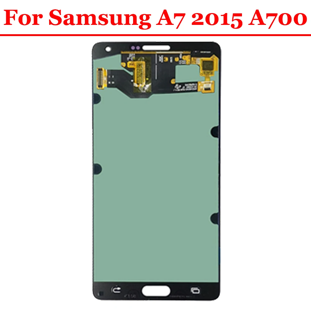 

ЖК-дисплей AMOLED 5,5 дюйма для Samsung Galaxy A7 2015 A700 A700F, ЖК-дисплей с сенсорным экраном и дигитайзером в сборе, дисплей A700H A700S A700k
