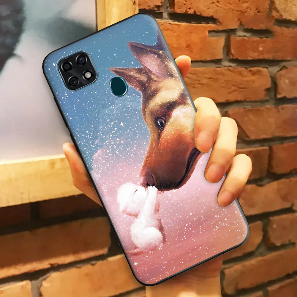 Мягкий чехол для ZTE Blade V2020 Vita силиконовый телефона s бампер милая кошка цветок 6 49