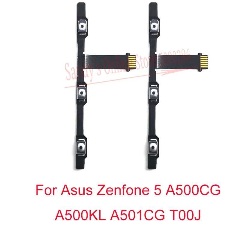 Новый гибкий кабель с кнопкой включения и выключения громкости для Asus Zenfone 5 A500CG A500KL A501CG T00J