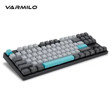 Varmilo Moonlight Wired Mechanical Keyboard VA87M MIYA68MAC VA108M White Backlight Cherry MX Switch Gaming Customize