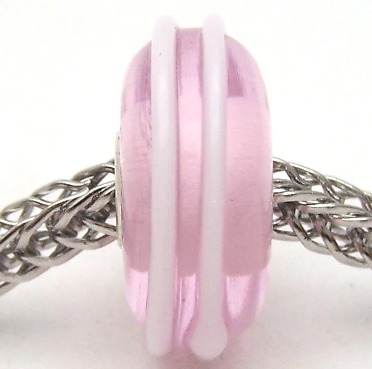 

JG3003 100% S925 Sterling Silver Beads Murano Glass beads Fit European Charms Bracelet charms diy jewelry Lampwork GlassBeads