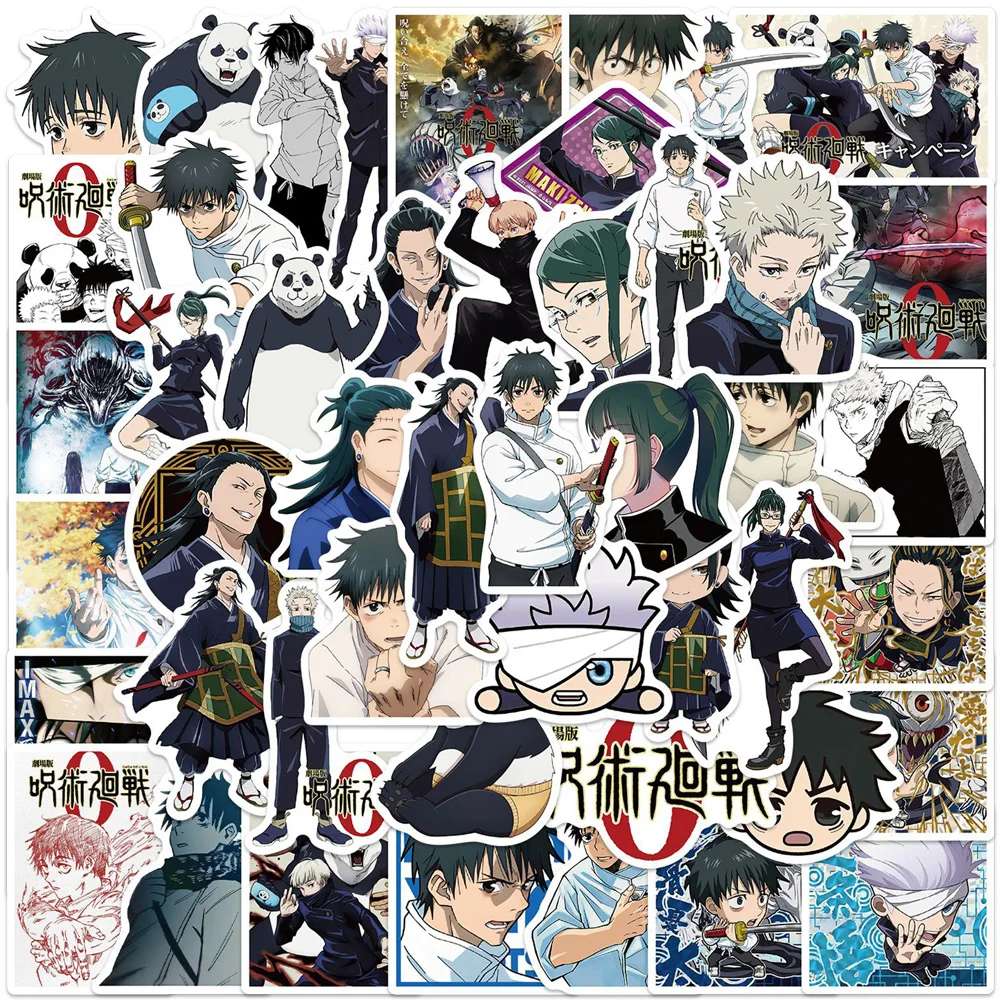 

10/30/50 шт дзюдзюцу кайсен аниме граффити наклейки мультфильм наклейки детские игрушки скейтборд телефон ноутбук гитара багаж автомобиля сти...