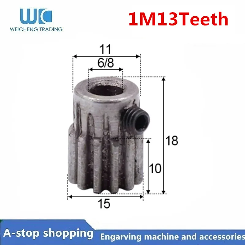 1 шт. модульная шестерня 13T шестеренка микро шестерни для мини двигателя и Точная