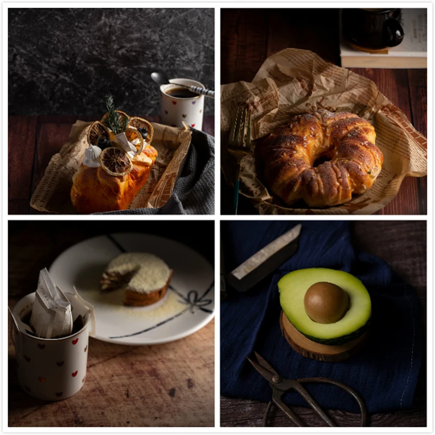 60x90 см двухсторонний ПВХ фон для фотосъемки фотофоны бумажные водонепроницаемые