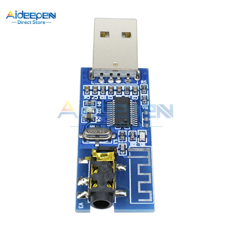 DC 5V USB Bluetooth 4 0 аудио приемник беспроводной модуль голосовой плеер со светодиодной