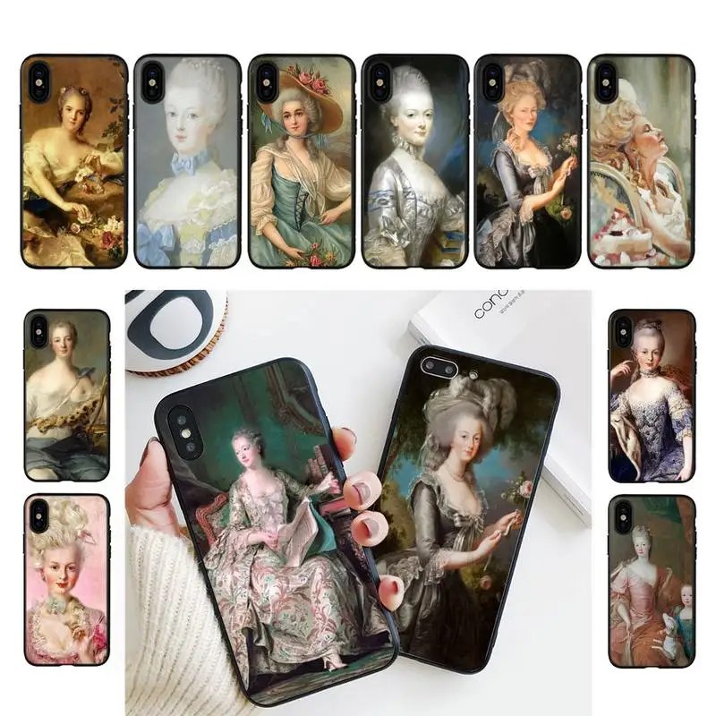 

Marie Antoinette Phone Case For iphone 13 11 8 7 6 6S Plus X XS MAX 5 5S se 2020 11 12pro max iphone xr case