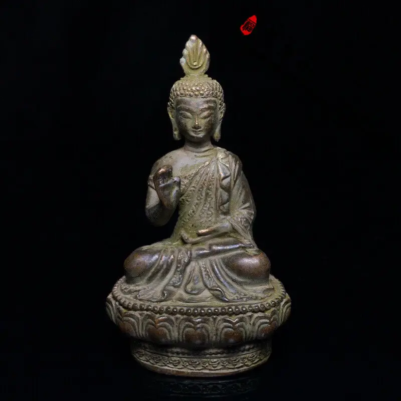 

Chinese Tibet Buddha Bronze statue old copper statue