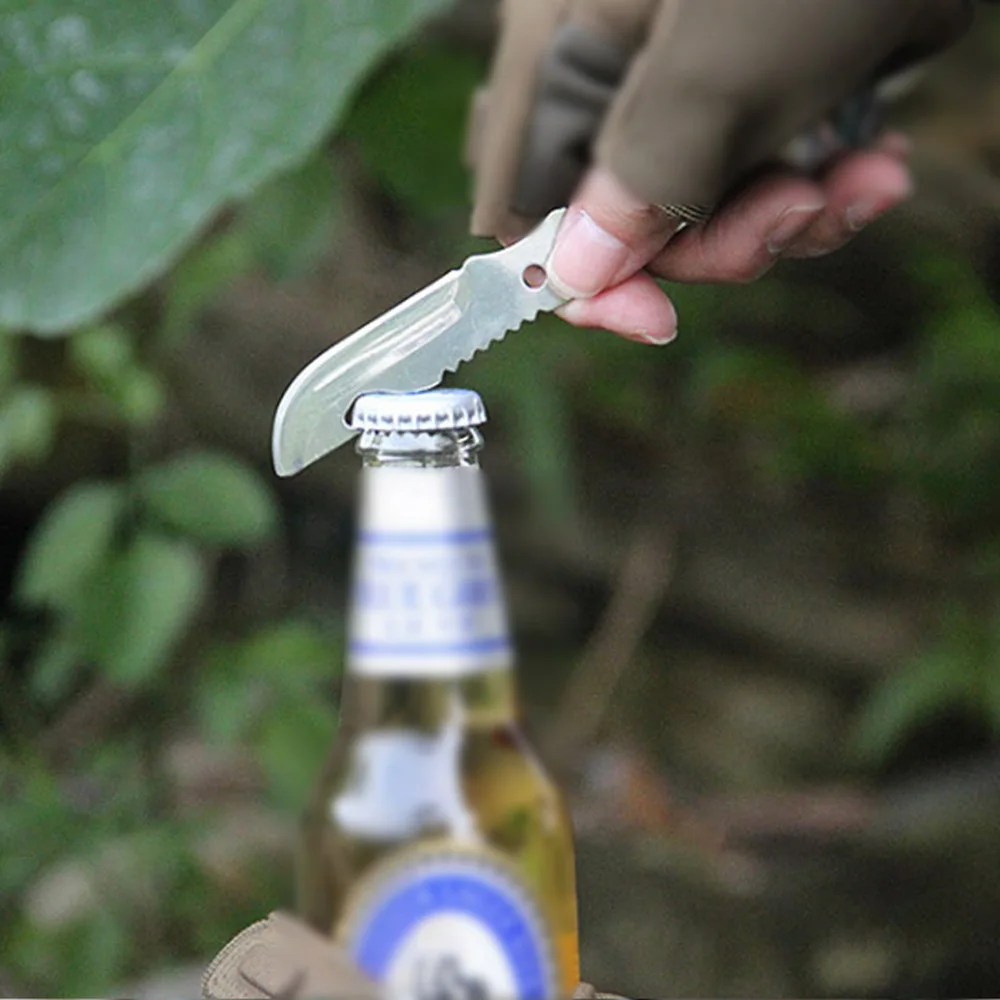 Многофункциональный Походный нож и ложка комбинированный инструмент для улицы