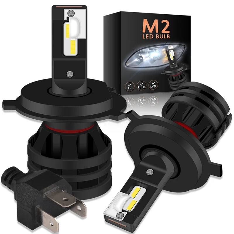 Комплект светодиодных автомобильных противотуманных фар TUINCYN H4 H7 H11 H1 9005 9006 HB3 HB4