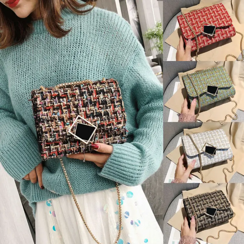 Маленькая сумка через плечо женская с кисточкой Женский мессенджер|Сумки