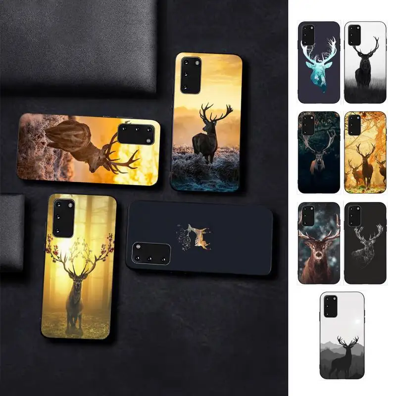 

Deer Hunting Camo Phone Case for Samsung S10 21 20 9 8 plus lite S20 UlTRA 7edge