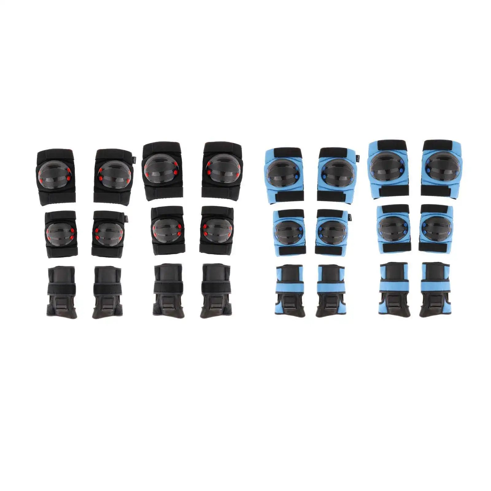 

6Pcs/Set Kids Teenagers Knee Pads Elbow Pads Guards Protection Sports Safety Skating Skateboard Cycling Knee Protector