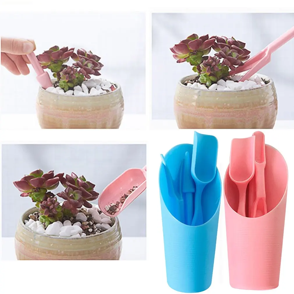 

4pcs Mini Garden Tools Succulent Planting Kit Flower Growing Tool Set Home Plant Cultivation Garden Potted Flower Canes Rod Tool