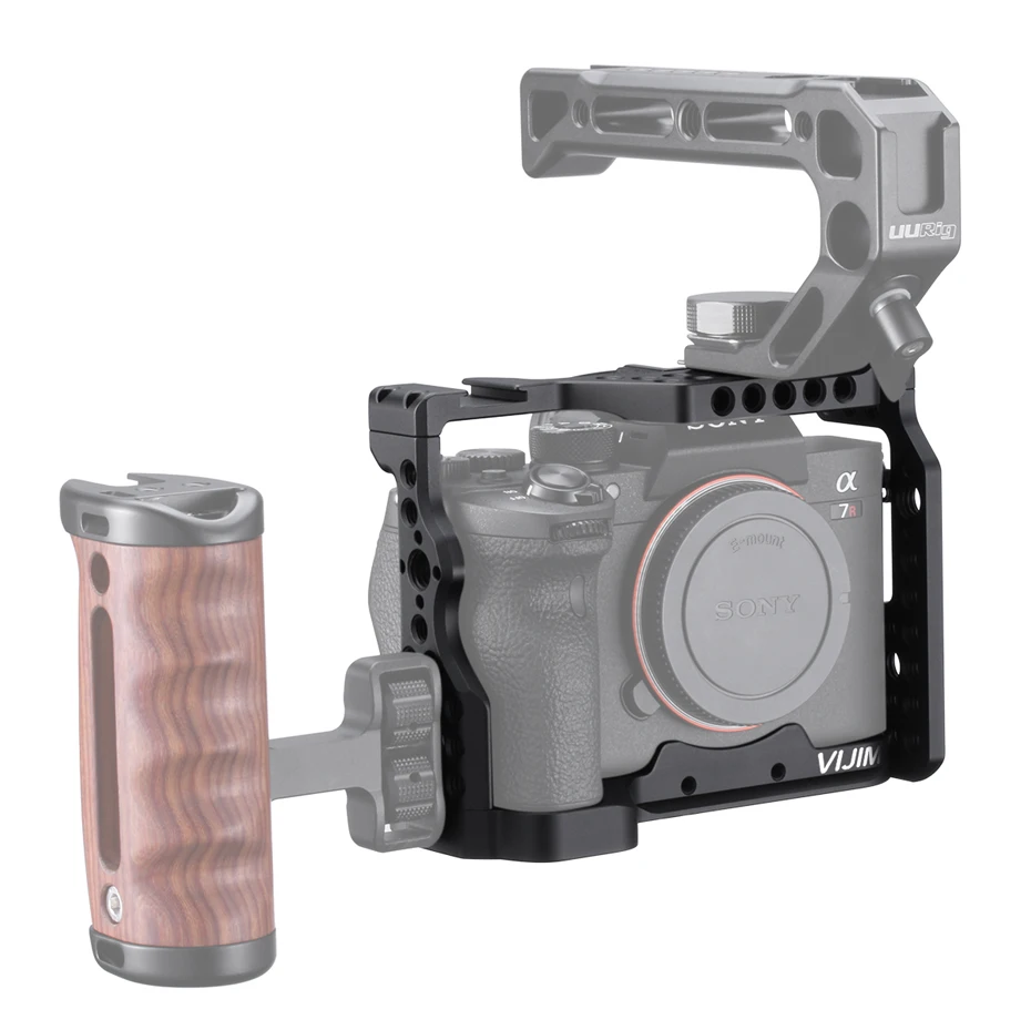 Металлическая клетка для камеры для sony A7R4 A7RIV с отверстием для позиционирования Arri