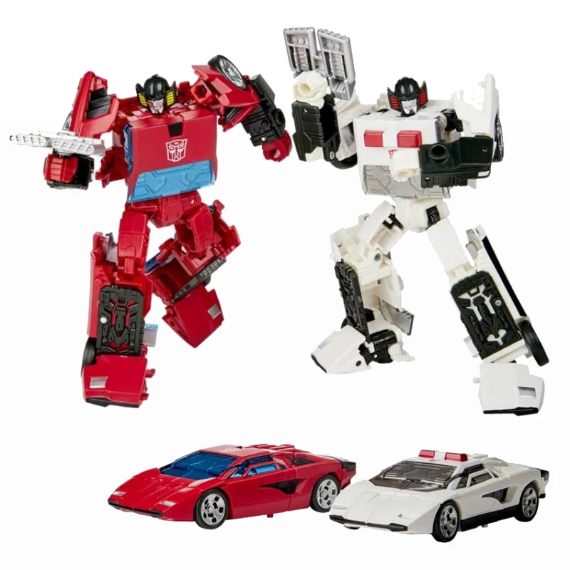 Трансформеры поколения выбирают роскошную фотографию Wfc-Gs20 и Autobot Spin-Out 2-Pack