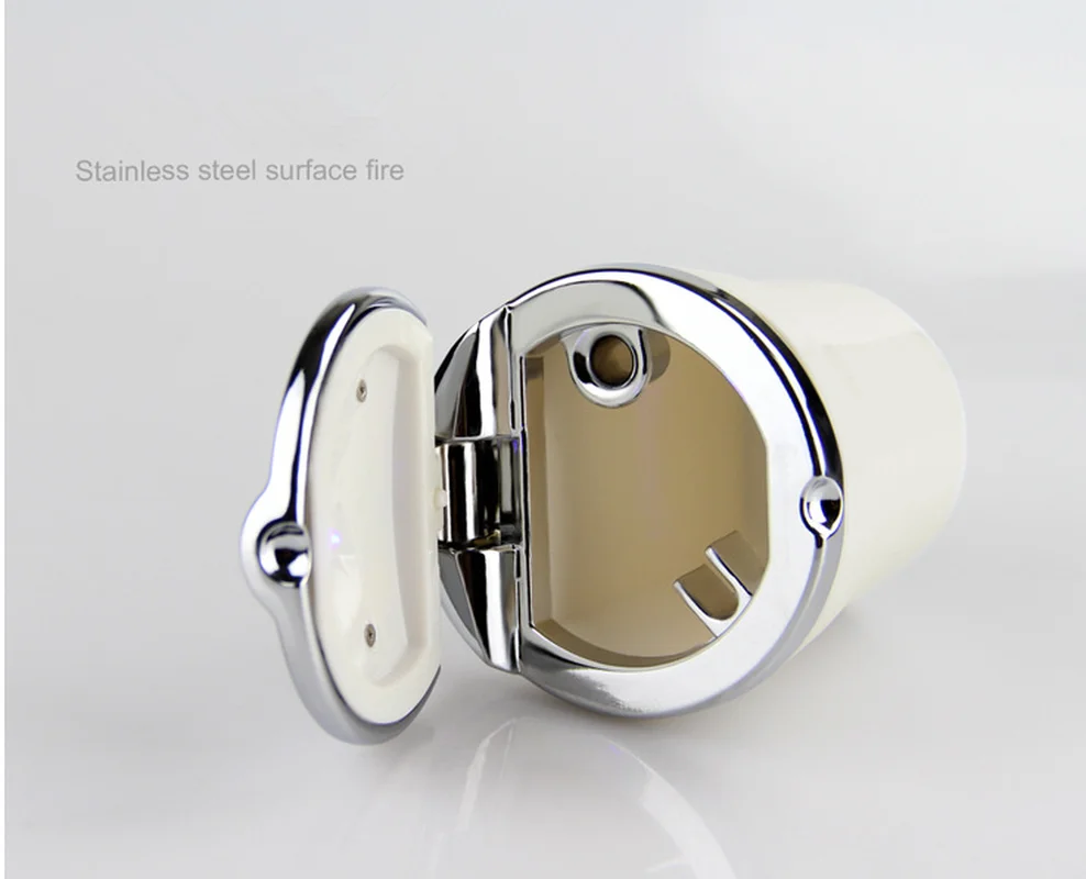 

Car Ashtray with LED Light Cigarette Smoke Travel Remover Ash Cylinder Car Smokeless Smoke Cup Holder Auto Accessories