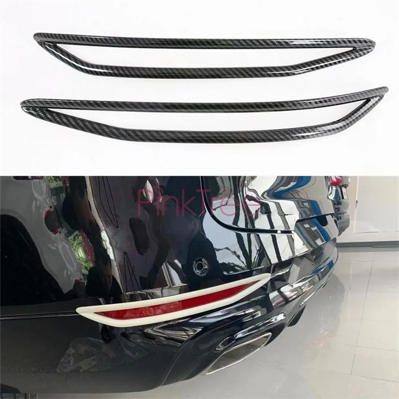 

ABS хромированный задний отражатель противотумансветильник РА крышка лампы Наклейка украшения отделка Аксессуары для Chevrolet Blazer 2019 2020